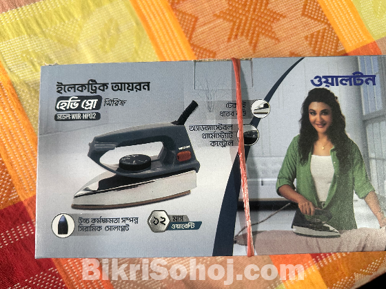 Walton heavy dry iron